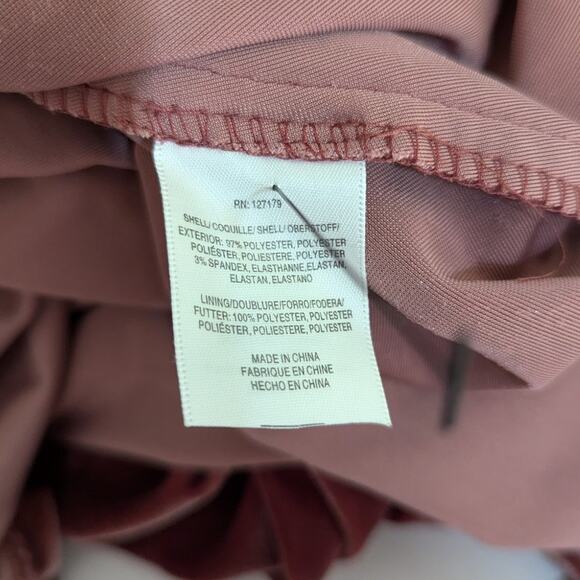 Jenny Yoo Marin Velvet V-Neck Maxi Dress Wrap Gown Size 6 Women's Preowned - Picture 10 of 11